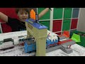 Thomas and Friends Christmas Motorized Train Races