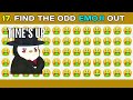 Find The odd One Out #4 | HOW GOOD ARE YOUR EYES? Emoji Puzzle Quiz