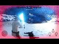 Luke Skywalker last second win | 2 Health left | SO LUCKY! | Star Wars Battlefront