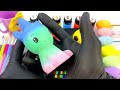 Satisfying DIY Video | How To Make Glitter Eggs IN TO Rainbow Soccer Balls | Cutting & ASMR
