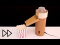 How to Make Popcorn Machine 🍿 from Cardboard (DIY Projects!)