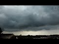 Rotating Mesoscale Vortices Timelapse | Exeter, UK 30th May 2022