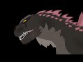 Godzilla Roar Test | Stick nodes Animation