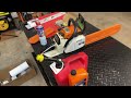 Rebuilt STIHL Chainsaw Not Running Well - Straight Gassed 2 Stroke Fixed