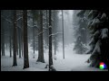 ✓Best Blizzard Sound | Best Snowstorm Sound | Relaxing, Sleep, Motivation and Serenity Sounds