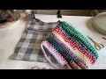 HOW TO USE A DOLLAR TREE CROSSBODY BAG AS A LINER FOR A CROCHET PURSE using only scrap yarn