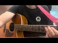 The Beatles - Blackbird guitar cover