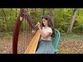 River Flows In You - Sophie Lightle harp in the woods