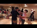 Pablo, Leticia and Hiromi dancing zouk, Oct. 2017, Tokyo, Japan