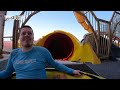 Craziest Water Park in the World! NEW Meryal Waterpark Qatar [Slide POVs]