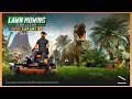 They'll make a game out of anything these days | Lawn Mowing Simulator