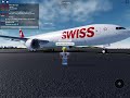 Swis air Boeing 777-300er flight from London Gatwick to menorca game: project flight Roblox!