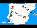 Spain and Portugal VS. Andorra