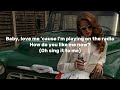 Lana Del Rey - Radio // Lyrics (Now My Life Is Sweet Like Cinnamon)