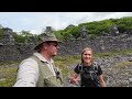 The Anglesey Barracks. Dinorwics' Abandoned Quarry Cottages. North Wales.