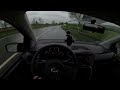 Driving In The Rain / 4K / No Music, No Talking