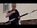 24 Foot Pressure Wand Extension - Using SMALL Pressure Washer - GENIUS! Janz Telescoping Wand