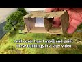 N Gauge Model Railway Layout Westmorland , Tunnel Top Scenic Series Part 3 Moorland Farm , Video #28