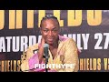 Fighters & Celebs REACT to Claressa Shields KNOCKING OUT Vanessa Joanisse | Crawford, Shakur, & MORE