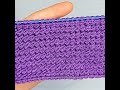 AMAZİNG👌UNIQUE! knitting stitch! very easy and beautiful knitting pattern