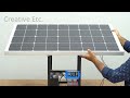 How to Make Portable Solar Inverter - Free Energy