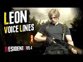 Resident Evil 4 Remake: Leon Kennedy Voice Lines + Efforts