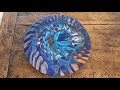 WOW ~ MUST SEE ~ Kaleidoscope Colander Pour ~  Fluid Pour Painting / Acrylic Pouring ~ Creative Art
