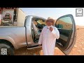 تجهيزات برية احترافية في سيارة الرحالة ناصر الوهبي أحد كبار الخبراء المتخصصين في صحراء الربع الخالي