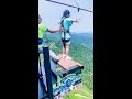 Bungee Jumping With Rope In Beautiful Place, :$ Asmr Bungee Jumping (p57) #shorts