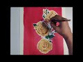 Rose oil painting| Golden roses painting for beginners | Rose oil painting on paper