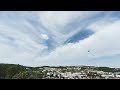 Timelaps von Schleierwolken