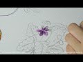 Beautiful flower embroidery designs. Easy embroidery stitches for beginners