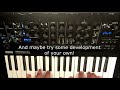 Random LFO filter mod effect / tutorial for KORG logue synthesizers...