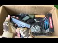 Unboxing special forces weapon toys, Barrett sniper rifle, AK47 assault rifle, submachine gun, Glock