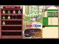 Rune Factory 4 Special: Amber is way too happy to tend the Flower Shop! =D