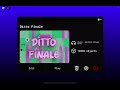 Ditto finale 95-100