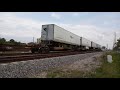 [FHD]  FEC TRAIN 222 ES44C4'S GEVO'S #814 304 LNG FUEL TENDER # 813 @ 6:16 PM 5/14/2019