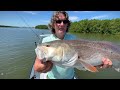 Catching BIG Redfish Using Live & Cut Bait | Gheenoe LT25