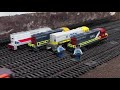 Video Fails Compilation Trains Set LEGO #excavators #railways #keretaapi