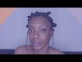 FLAT TWISTED BANTU KNOTS and  HAIR CARE TIPS!!