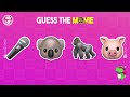 Guess the MOVIE by Emoji? 🍿🎬 Emoji Quiz