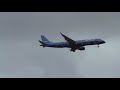 Jet Blue Blueprint ERJ 190 Landing Rwy 4L Boston Logan Airport