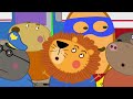 Komm, wir fahren mit dem Feuerwehrauto! 🚒 Peppa-Wutz-Geschichten 🦖 Cartoons Für Kinder