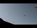 2019 09 06 Canadairs bombardier d'eau au dessus du Lac du Salagou
