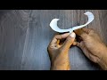 flying paper eagle, how to make paper eagle plane, flying paper airplane