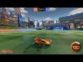 Playing rocket league 3v3’s