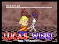 TAS Lucas vs Mewtwo Smash Remix