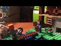 The skeleton attack part 2/3 - LEGO Minecraft stop motion animation