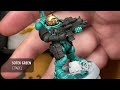 How to Paint ATLANTIAN SPEARS SPACE MARINES my way (FREEHAND)