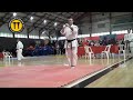 sensei Mariano Melfi Manglitz 8°dan. Jion kata - 1st place Masters categorie